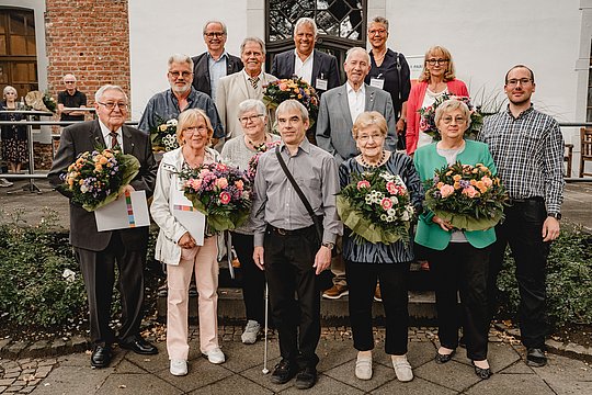 Alle Geehrten des Kreises Wesel